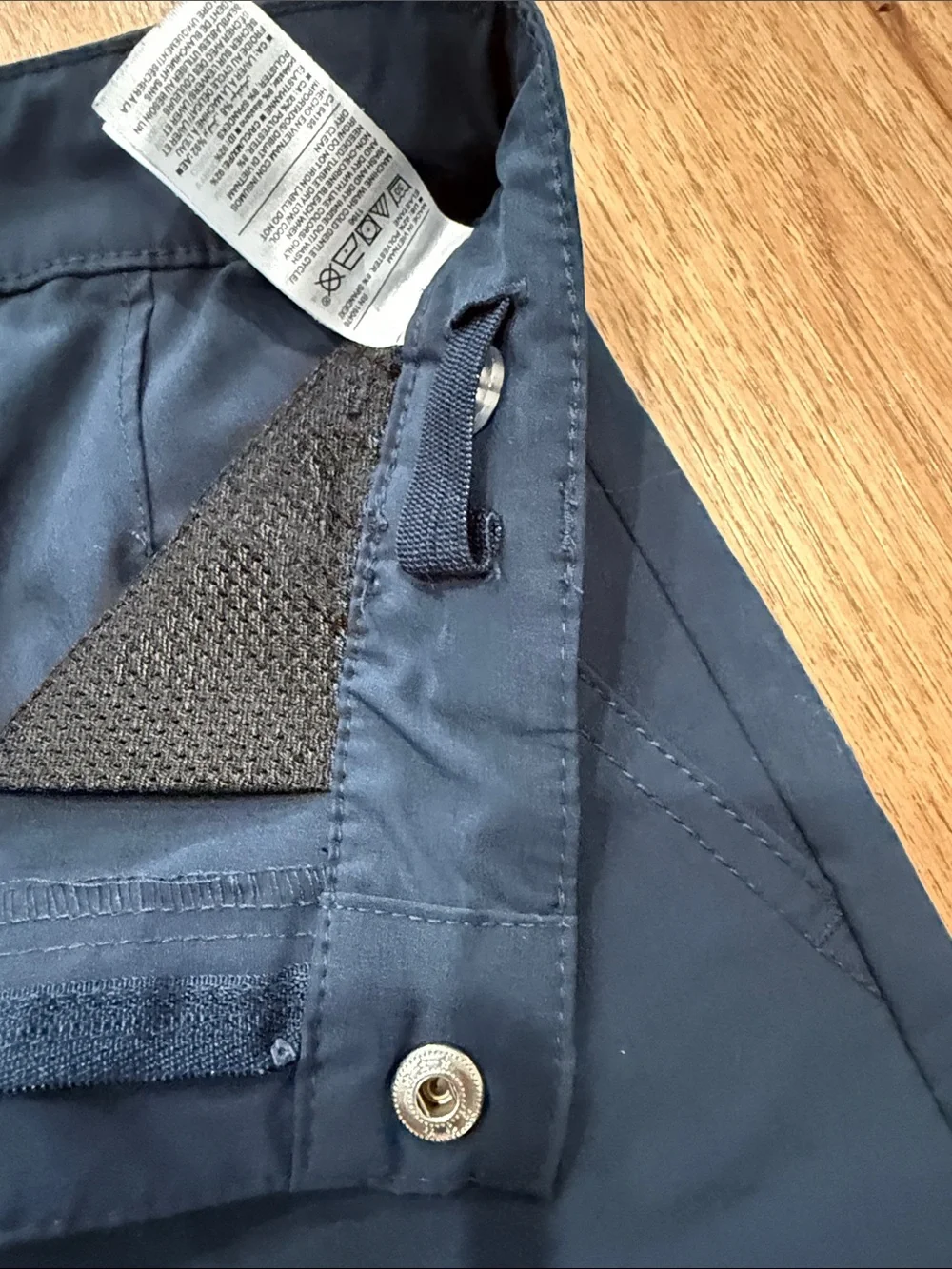 Old Navy Navy Blue Kids Flat-Front Shorts